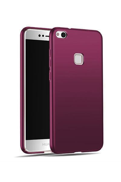 Molly Huawei P10 Lite Uyumlu Mürdüm Mat Silikon Kılıf
