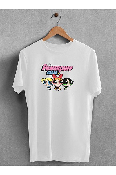 Pear Wear Μπλουζάκι με στάμπα Powerpuff Girls Unisex Oversize T-shirt