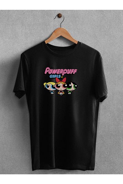 Pear Wear Μπλουζάκι με στάμπα Powerpuff Girls Unisex Oversize T-shirt