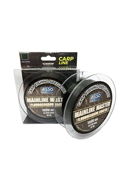 ASSO Glavna struna Master Carp FC PREMAZANA 1.000m struna za šarane tamno zel...