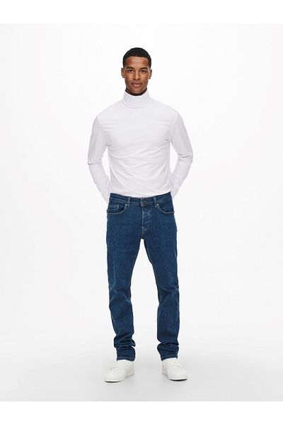 Only & Sons ΜΠΟΥΜΠΟΥ ΣΧΟΛΑΙΚΟΥ ONSMICHAN SLIM LS ΣΤΡΟΓΓΥΛΟ ΜΠΟΥΜΠΟΥ