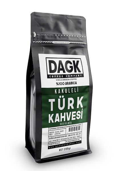 Dagk Turkish Coffee with Cardamom 200g Ground