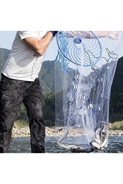 balikavdunyasi Çemberli Amerikan Serpmesi İTHAL Serpme Örgü 2,5 Kg