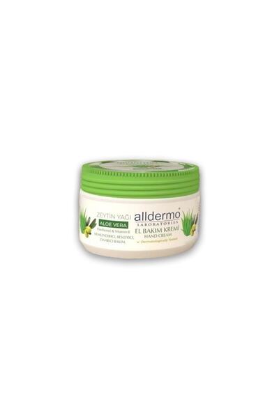 Alldermo 250 مل زيت زيتون الصبار - كريم العناية باليدين