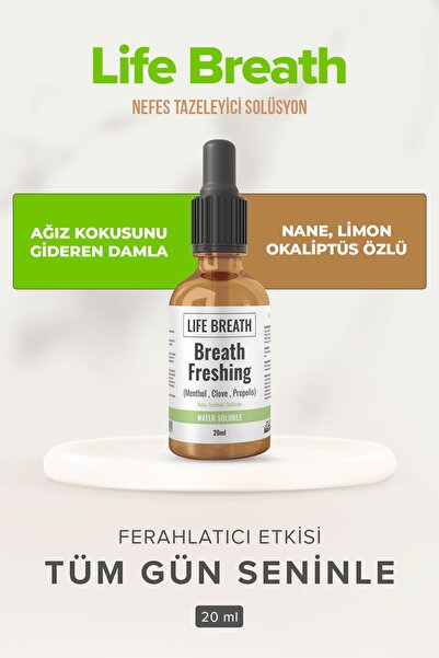 Life Breath Ağız Kokusu Önleyici Damla