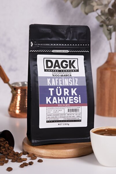 Dagk Kafeinsiz Türk Kahvesi 200gr