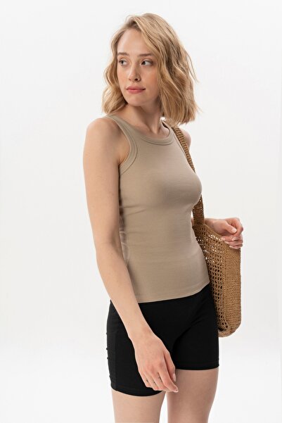 Re-clo Molly, Sleeveless, Sustainable Fabric Ribbed Tank Top