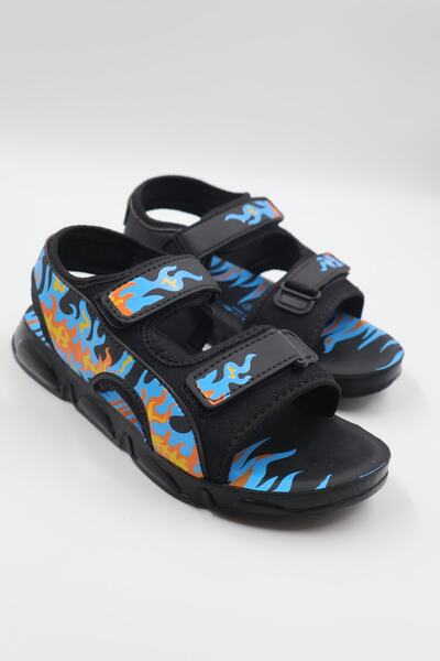 nazenintasarımlar ÇOCUK RAHAT HAFİF CIRTLI YUMUŞAK GÜNLÜK SANDALET