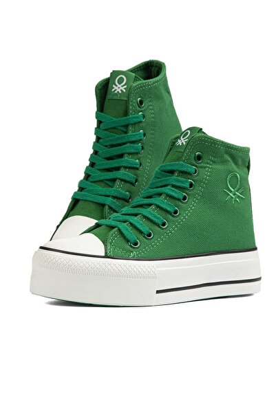 Benetton ® | BN-30939 - Yesil-Kadın Spor Ayakkabı