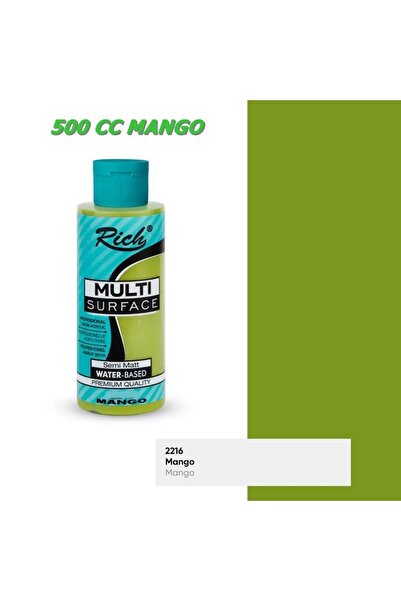 Rich 500 Cc Multi Surface Akrilik Boya 2216 Mango