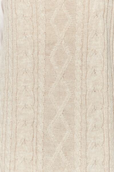 Trendyol Collection Stone Mini Hair Braided Knitwear Gilet Dress TWOAW24EL00097