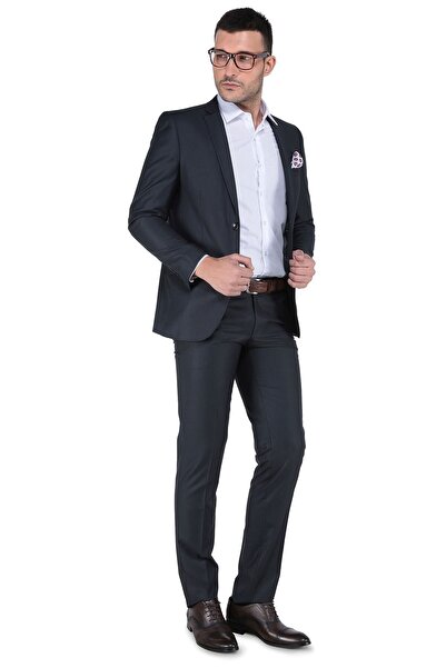 Buenza Erkek 8 Drop Slim Fit Takım Elbise-3W1Y0413D582