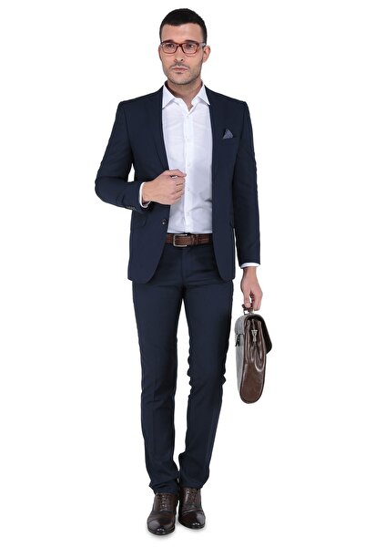 Buenza Erkek 8 Drop Slim Fit Takım Elbise-3W1Y0413D582