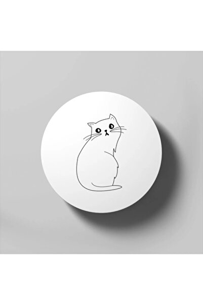 Öz Kupa Cat Design Coasters