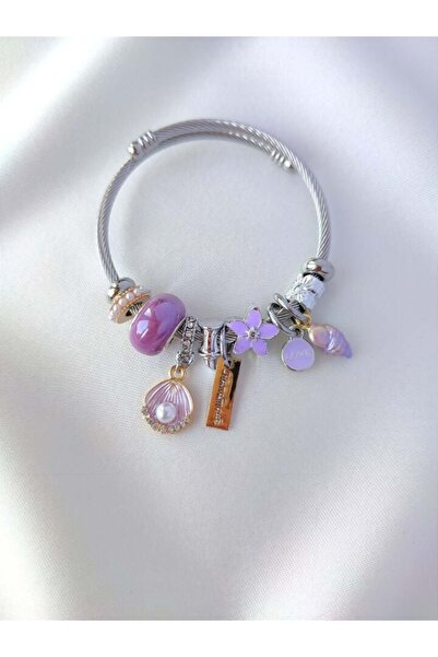 HEDİYEBOHÇAM سحر سوار المحار محارة الصلب سوار المرأة