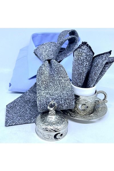 B'lazzotti Woven Handkerchief Tie
