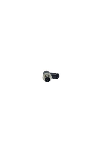 M12 4 Pin B Kodlu 90° Erkek Seyyar Konnektör