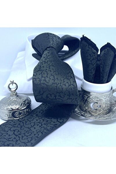 B'lazzotti Woven Handkerchief Tie