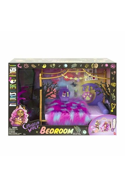 Barbie HHK64 Monster High Harika Yatak Odası Oyun Seti