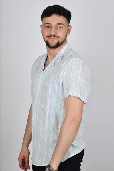 Cazador 23yceed02005 Ανδρικό μπλουζάκι με κοντό μανίκι V λαιμόκοψη