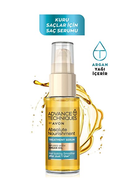 AVON Care Avokado Badem Şampuan Saç Kremi ve Argan Yağı Saç Serumu Paketi
