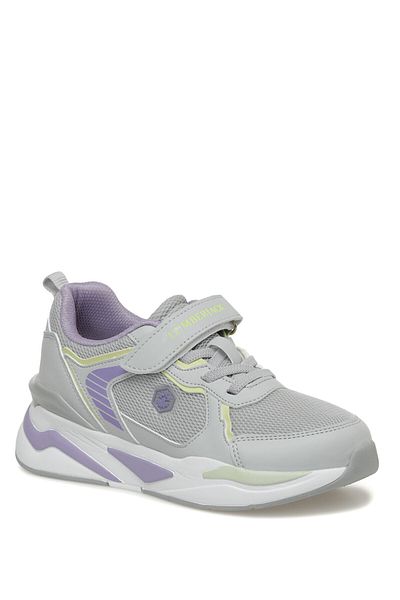 lumberjack OXFORD JR 3FX Light Gray Girls' Running Shoes
