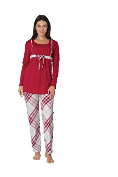 Effortt Γυναικείο κόκκινο σετ εγκυμοσύνης Pinnak