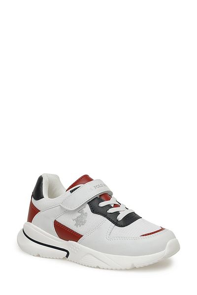 U.S. Polo Assn. DORENA 3FX White Boys' Sports Shoes