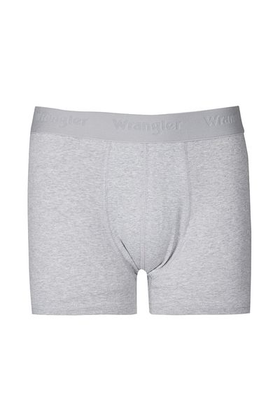 WRANGLER Regular Fit Regular Cut Gray Single Boxer