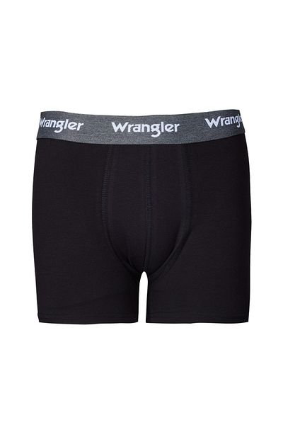 WRANGLER Normál szabású, normál szabású fekete egyszemélyes boxer
