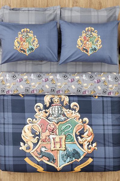 Harry Potter Комплект завивки за единична завивка с мотива на Хари Потър - Karaca Home Dormiens