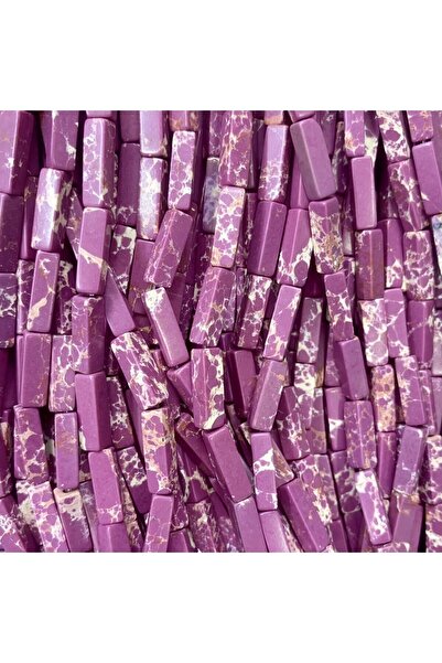 RLX BUJİTERİ Естествен камък плосък варазит розов - материал за бижута