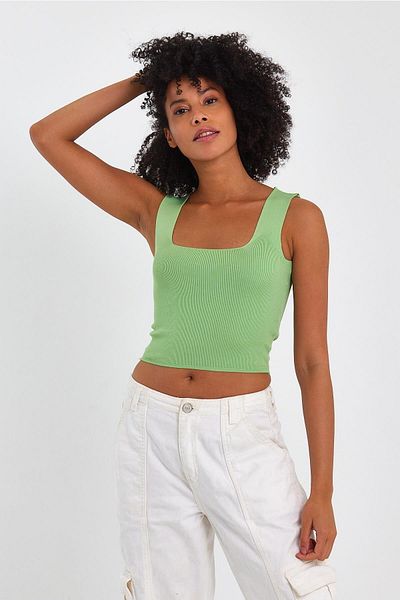 ALEXANDERGARDI ALEXANDERGARDİ SQUARE COLLAR CROP ATHLETE (A90779-S)