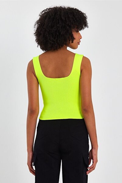 ALEXANDERGARDI ALEXANDERGARDİ SQUARE COLLAR CROP ATHLETE (A90779-S)