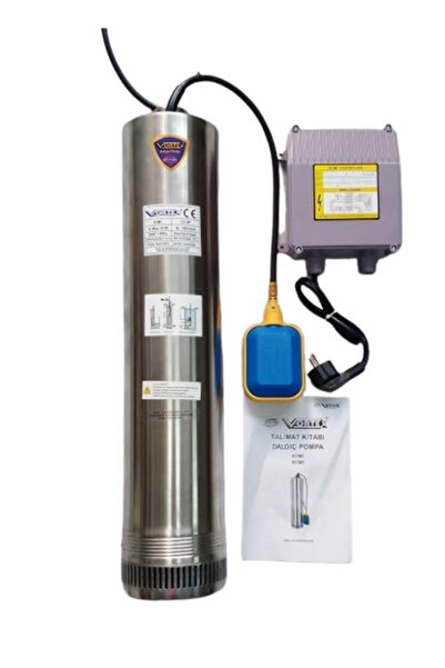 Genel Markalar Scm6 Paslanmaz Çelik Gövdeli 1.5 Hp 220v Panolu Keson Kuyu Pom...