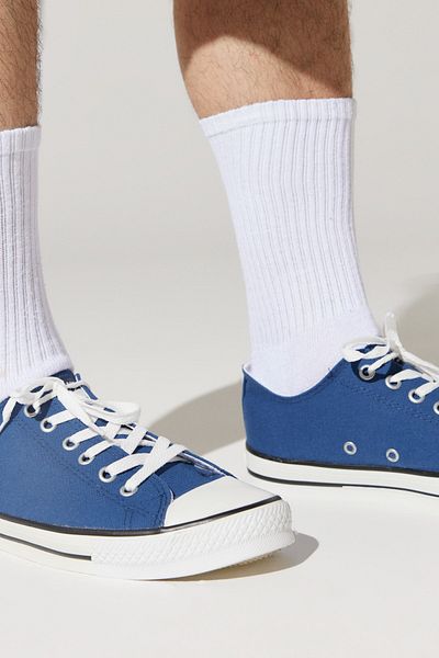 ALTINYILDIZ CLASSICS Ανδρικά Indigo καθημερινά άνετα αθλητικά παπούτσια από καμβά