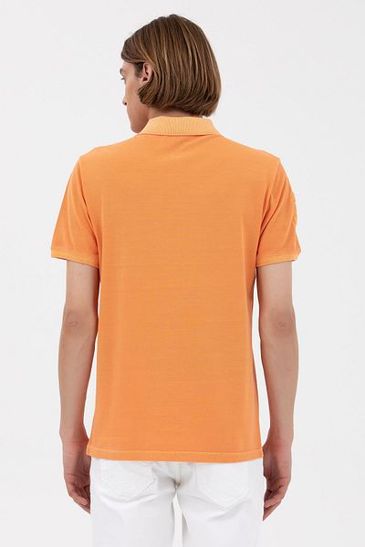U.S. Polo Assn. U.S. POLO ASSN. - Оранжева тениска
