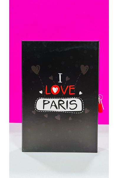 Mikro Every Time Paris - Jurnal Ideal cu Lacăt Cutie 20*14*3 cm