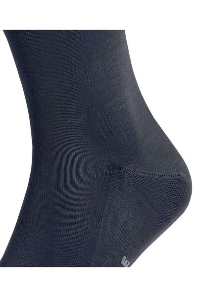 FALKE Herren Socken - Tiago, Strümpfe, Baumwolle, Logo, lang, einfarbig