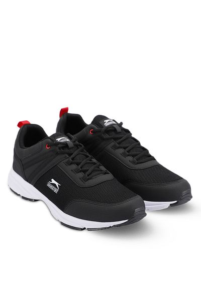 Slazenger Plane Large Size Sneaker Men's Shoes Black / White