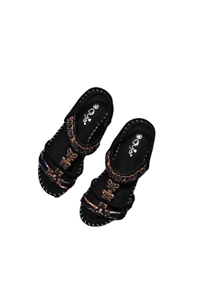 Guja صندل نسائي مرصع بالأحجار 23Y150-84