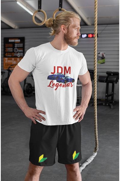 JDM Unisex Bottom Top Σετ (σορτς-μπλουζάκι)