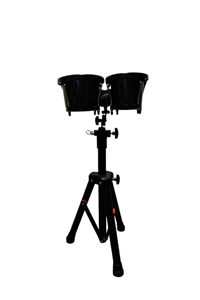 Mitello Profesyonel Fiber Bongo Seti – 6.5''/7.5'' Derili & Ayarlanabilir Sta...