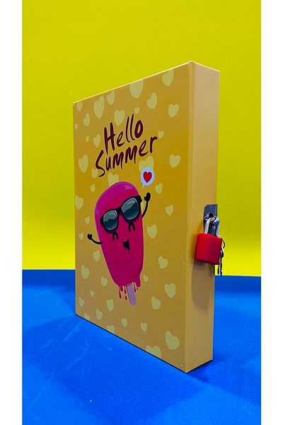 Mikro Summer Lovers Here Jurnal Blocat 20*14*3 cm Cutie