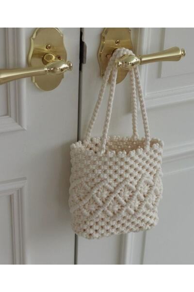 MAKROMEM Geanta Macrame