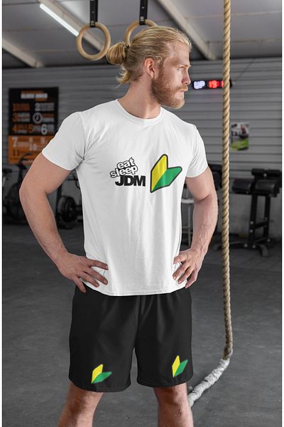 JDM Unisex Bottom Top Σετ (σορτς-μπλουζάκι)