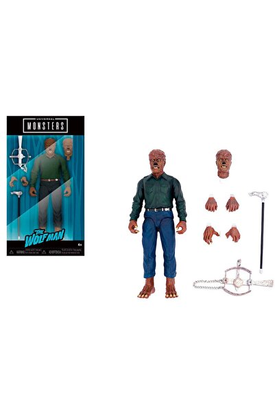 scntoys MONSTERS Canavarlar Kurt Adam figürü 15cm THE WOLF MAN MONSTERS KURT ...