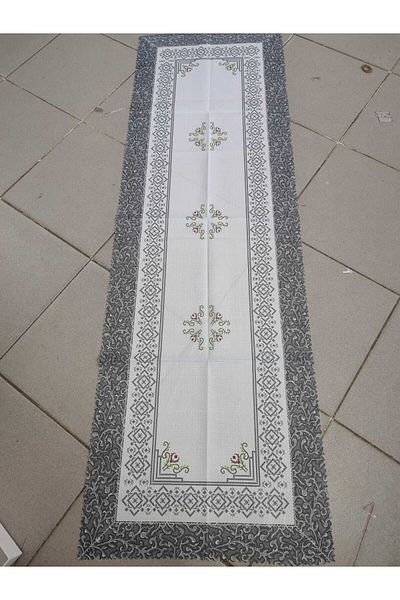 Çt Çeyizci Tekstil عداء مطبوع رقمي 40x140 سم