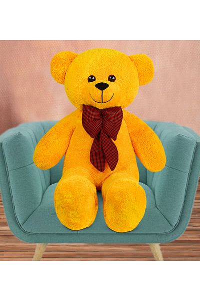 Canestar 90 cm Wide 100% Domestic Bow Tie Teddy Bear
