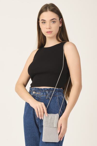 VS ACCESSORY Geantă Crossbody cu piatră